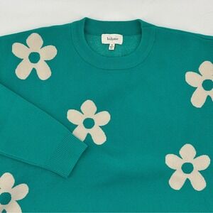 Böhme Laura Floral Crewneck Sweater IW47617-B Womens Medium